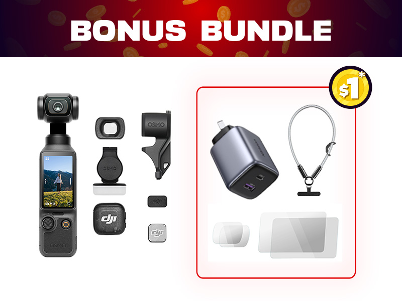 Osmo Pocket 4 Creator Combo + $1 Bonus Bundle